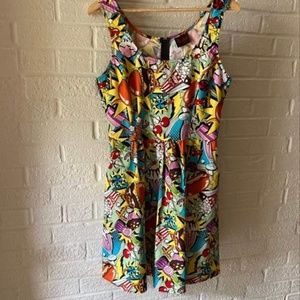 Folter Pop Art Comic Dress Size L